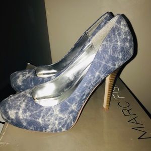 Denim Heels